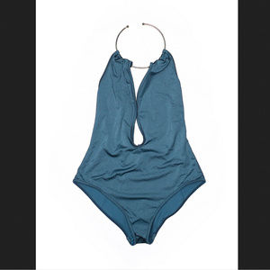 ASOS Swim - ASOS Blue One Piece Choker Swimsuit Size 8 NWOT ASOS Swim - ASOS Blue One Piece Choker Swimsuit Size 8 NWOT